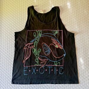 Vintage Exotic Fish Tank Top